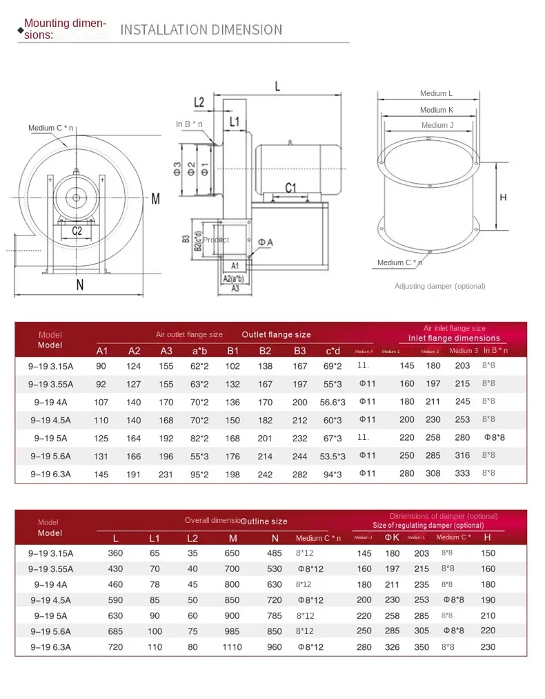 Conveying Induced Draft Fan, Centrifugal, 380, Carbon Steel - detail 30