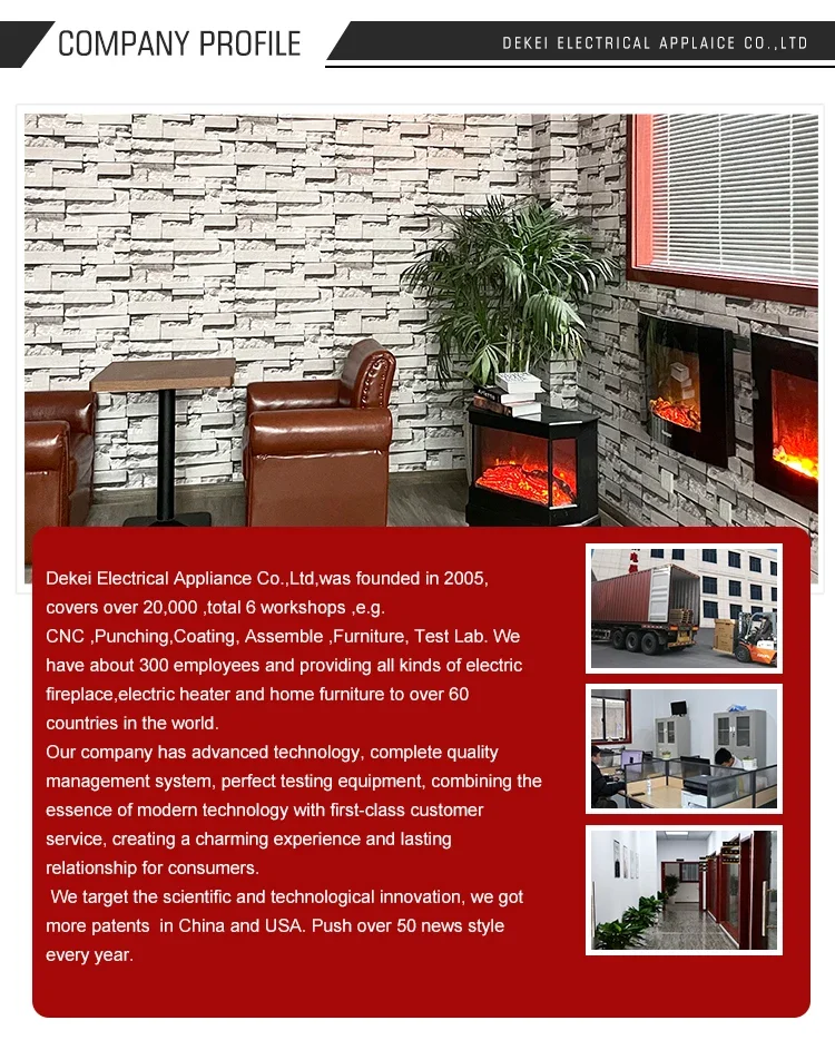 Electric Fireplace, 220-240V, 750 - detail 20