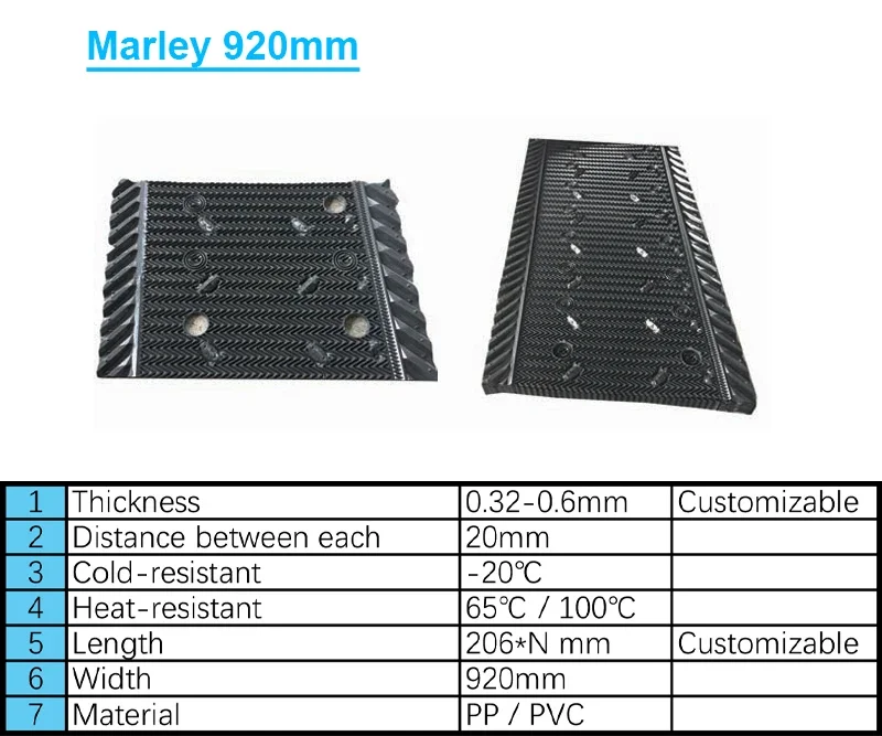 Cooling Tower, 750, PVC - detail 4