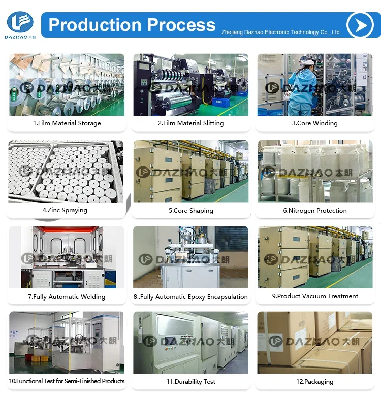 Ventilation Fan Parts, DAZHAO, CBB61, 450V-2.5UF, 0.47-60uf - detail 20