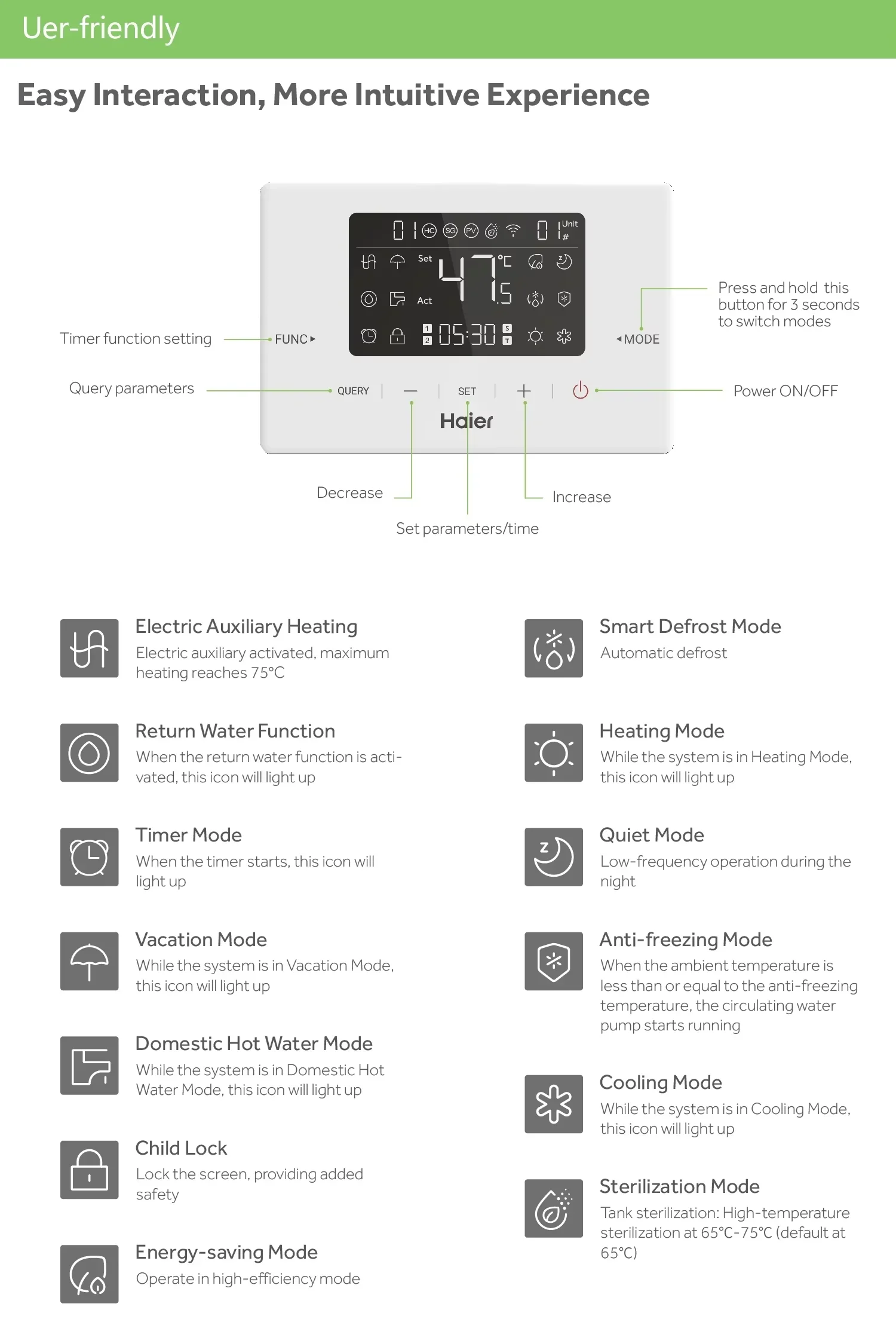 Water Pumpheat Pump, R290, Ducted, Monoblock - detail 42