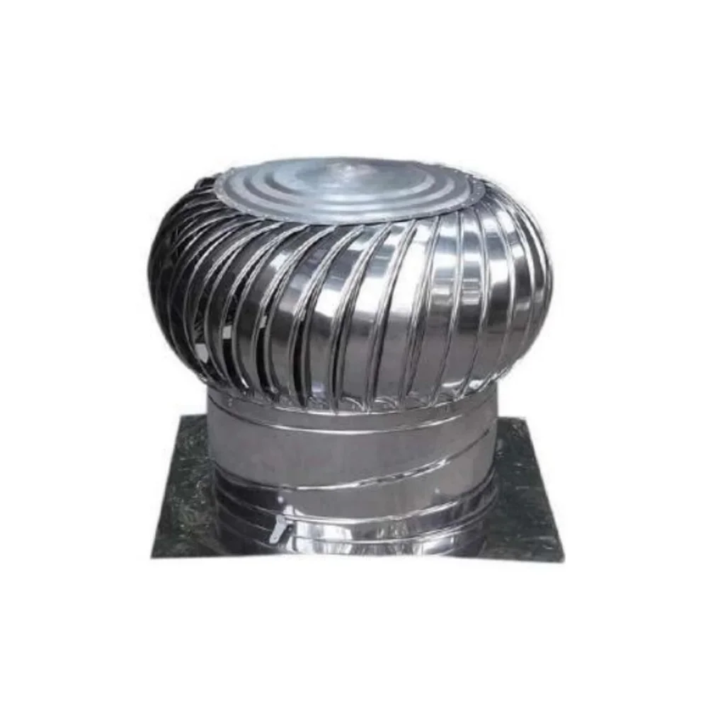 Unpowered Roof Axial Fan, Wall, Battery, Stainless Steel - detail 6