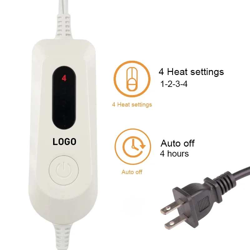 Fast Heating Electric Blanket, ETL, 60"x70" - detail 24