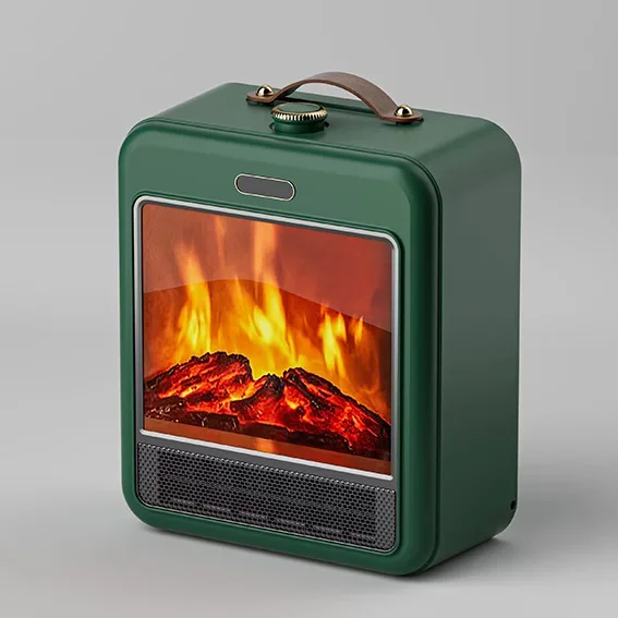 Electric Fireplace, Portable, 3D, 1700W - detail 6