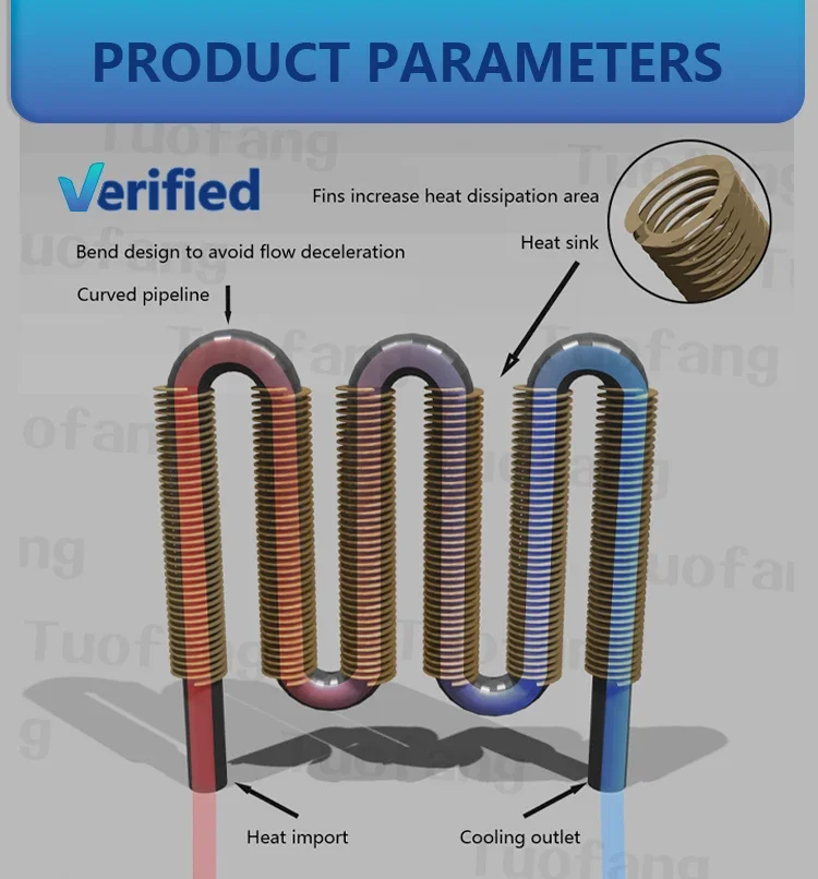 Finned Tube Heat Exchanger, Stainless, Steel - detail 8