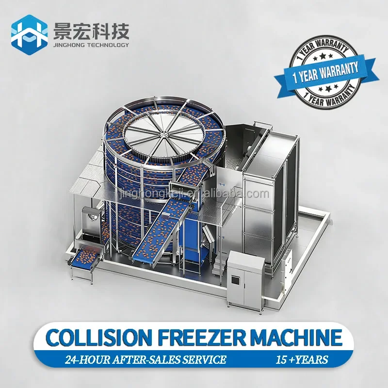 Double-door Spiral Quick Freezer, 220 V, 100-1000kg - detail 4