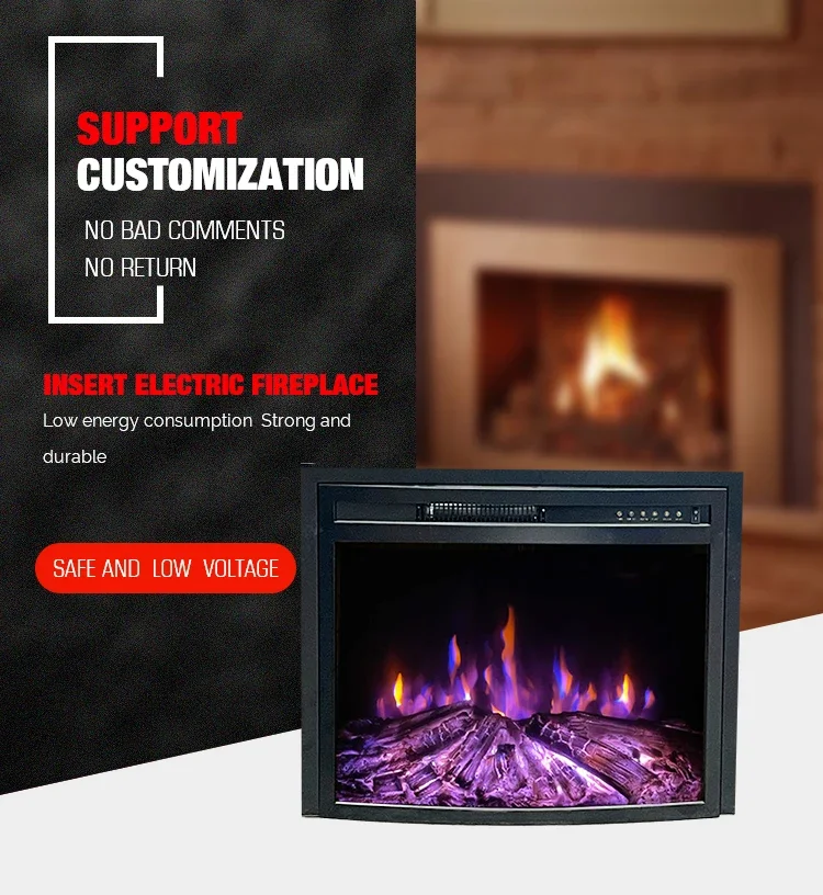 Electric Fireplace, 220-240V, 750 - detail 4