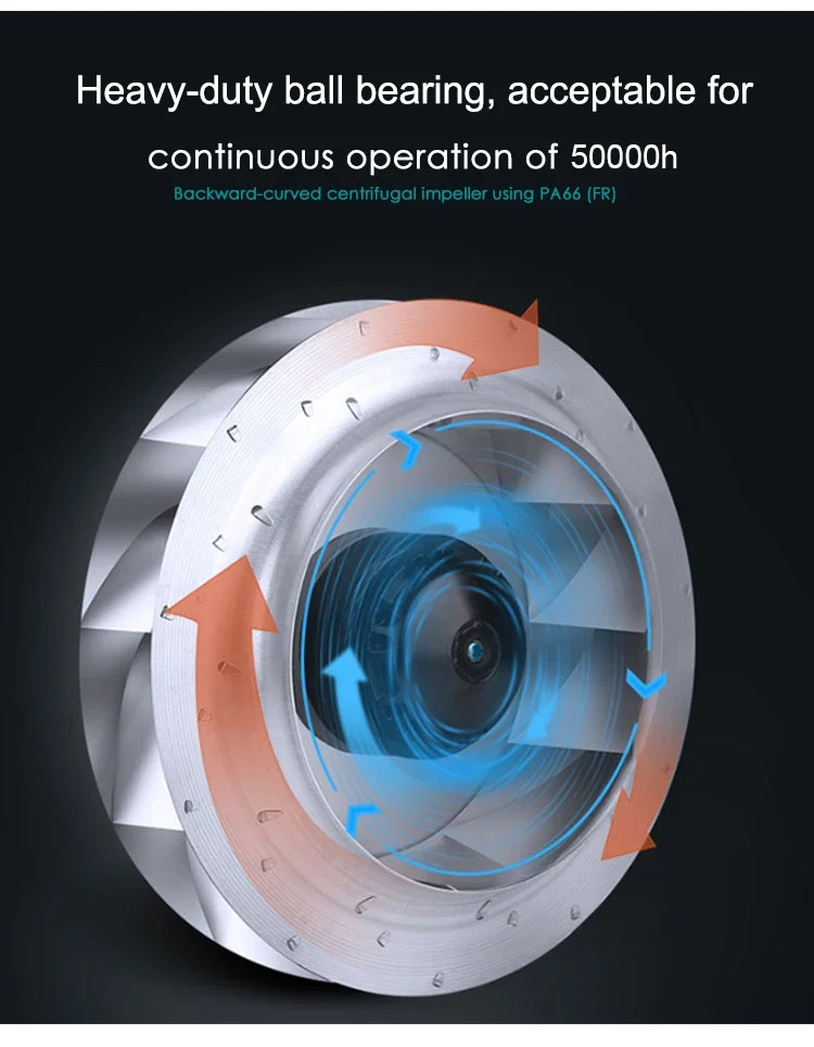 Centrifugal Blower, 315mm, Plastic, Inline - detail 20