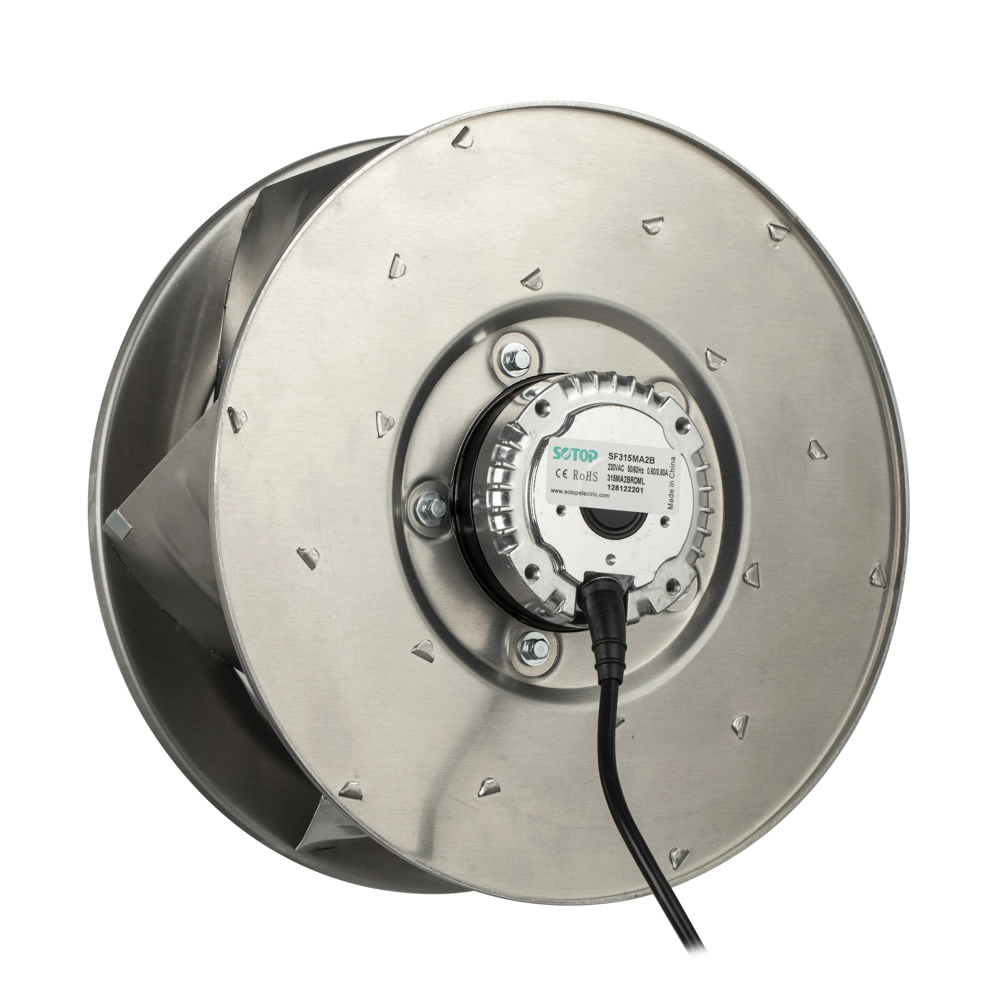 Silent Motor, 175-630mm, 250-7000CFM - detail 4