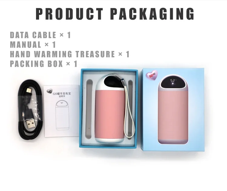 Hand Warmer, 10000mAh, 5V, USB-A, Portable - detail 26