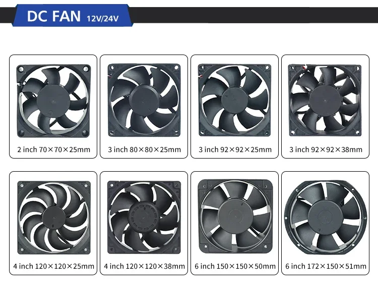 Axial Fan, GX22580, 225*225*80mm, AC220V, Copper - detail 10
