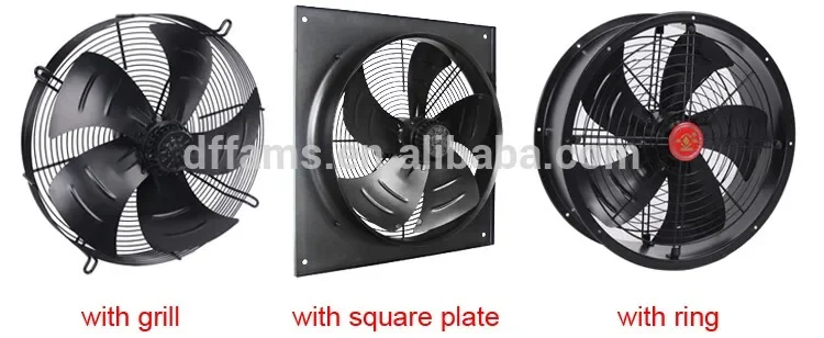 Axial Fan, 600mm, 380V, Cast Iron - detail 2