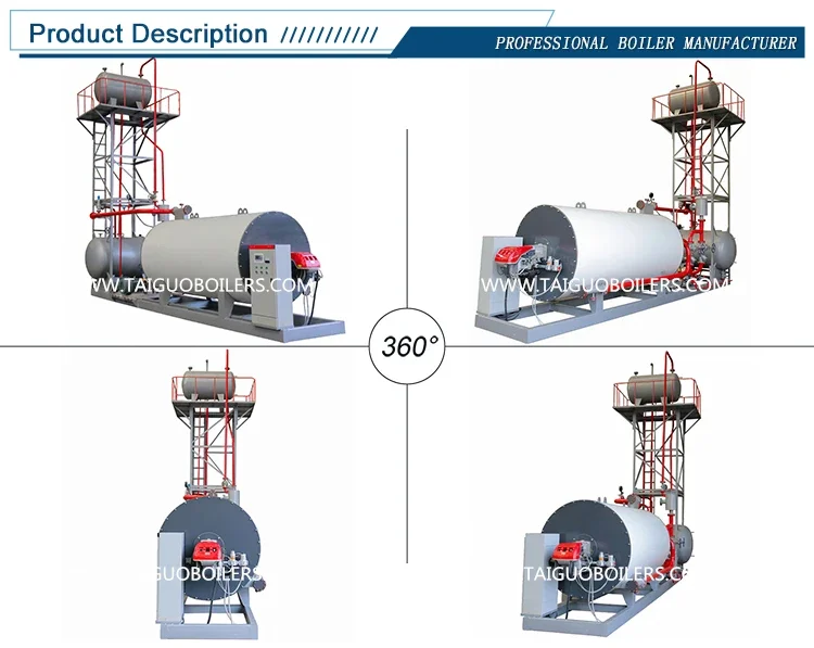 Thermal Fluid Oil Boiler, 1000kg, 2ton, Stainless, Steel - detail 2