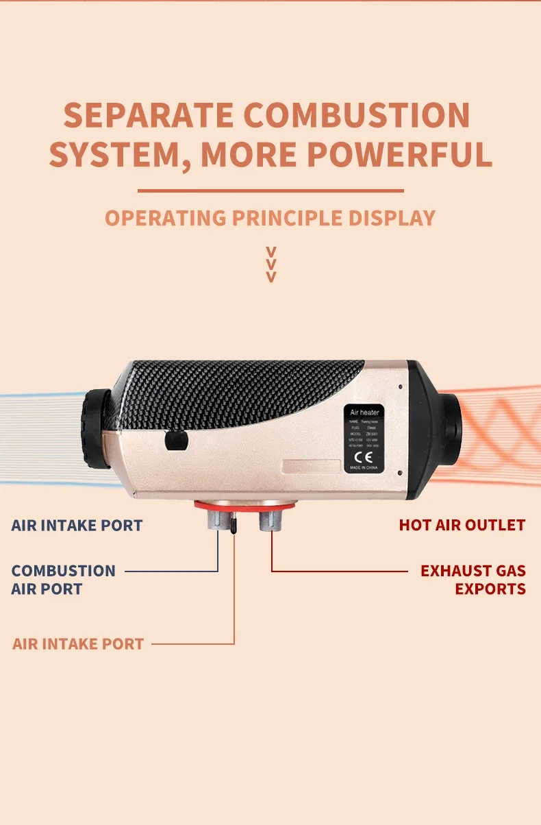 Gas Heater, 12V, 5kw, Portable - detail 18