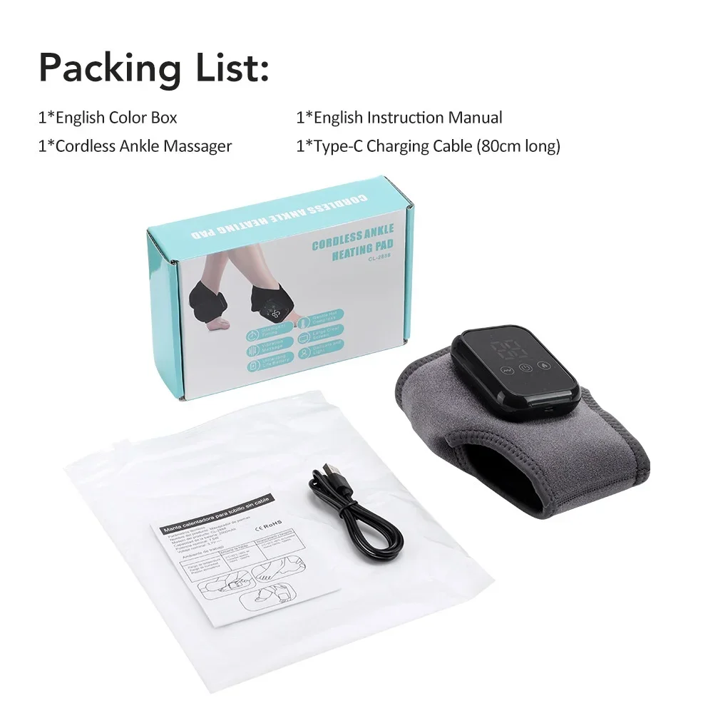 Foot Hand Warmers, Rechargeable battery, Foot Massager - detail 58