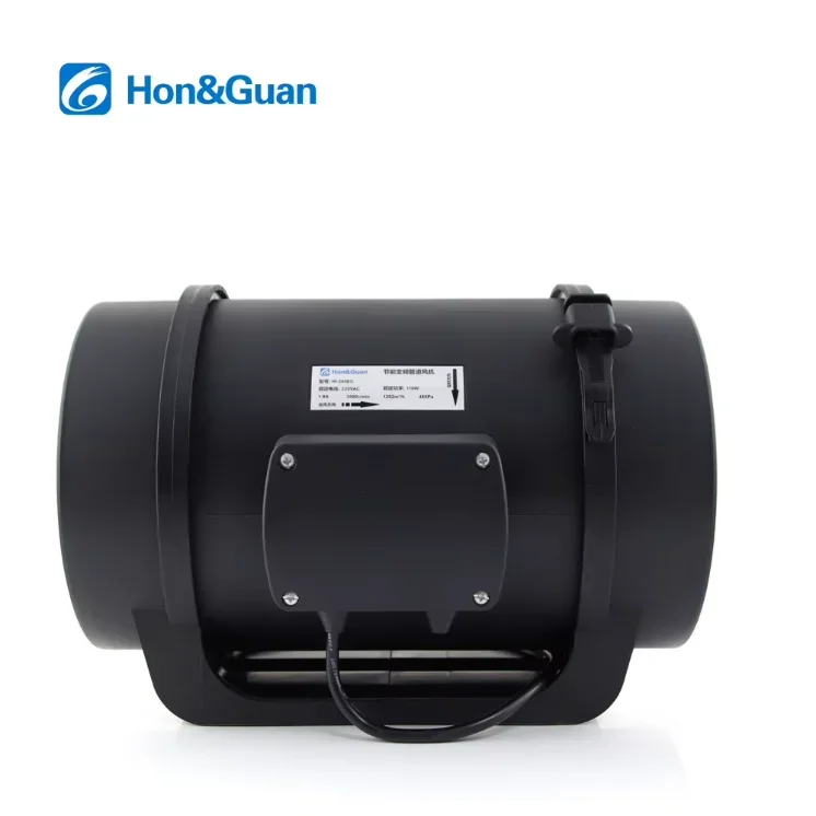 Inline Duct Fan, 200mm, HVAC - detail 6