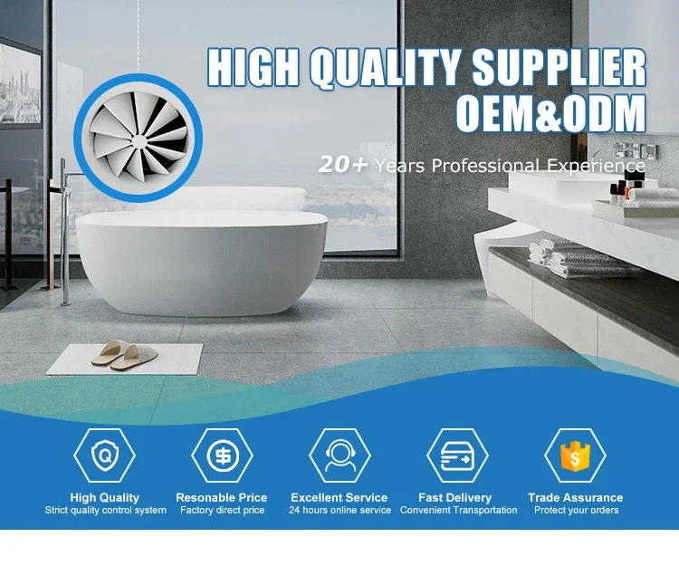 Inline Duct Fan, PVC, ABS, 220V/110V - detail 2