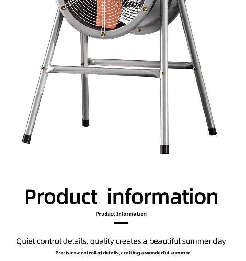 Blade Industrial Axial Fan, 220V, Aluminum - detail 24