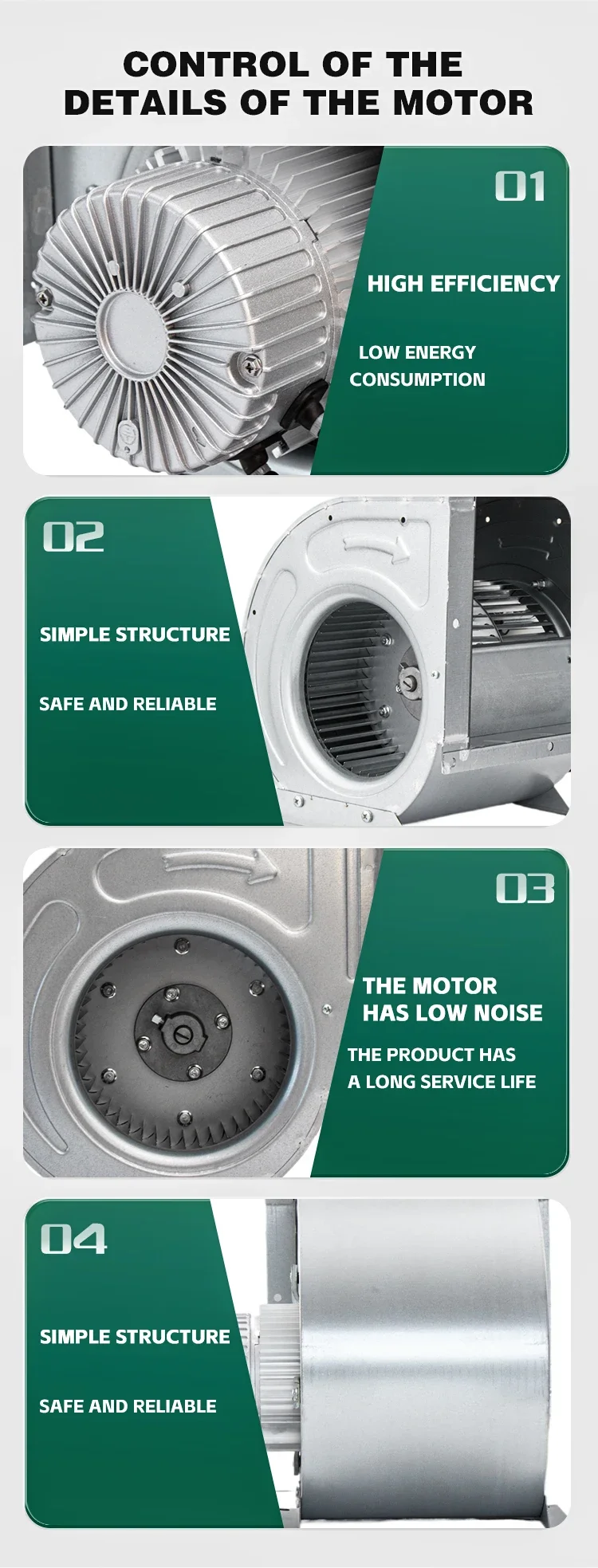 Radial Fan, 7-7, 110v, 220V, 250W - detail 4