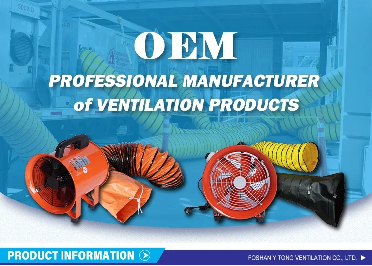 Industrial Air Extractor, 8", 12", 14", 16" - detail 2