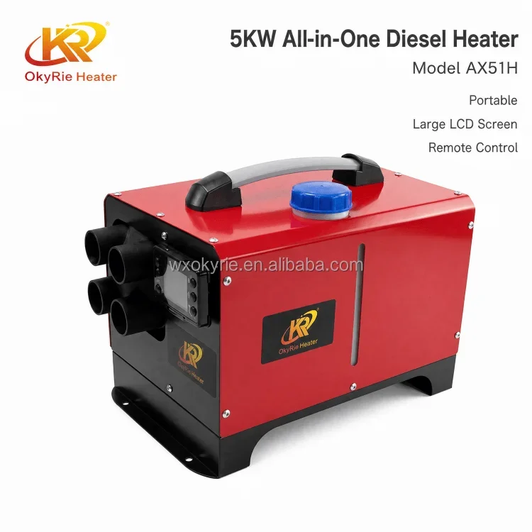 Okyrie Diesel Air Heater, 12V, 24V, 5000W, 8KW - detail 2