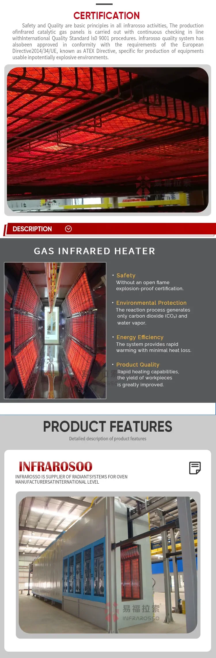 Ceramic Infrared Catalytic Heater, Sh-242a, INFRAROSSO - detail 24
