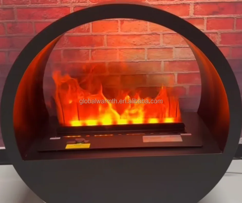 Electric Vapor Fireplace, 1m, Stainless, 304, 3D - detail 14
