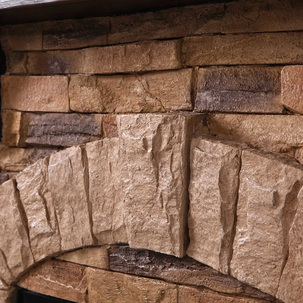 Electric Fireplace, 1500W, MGO - detail 12