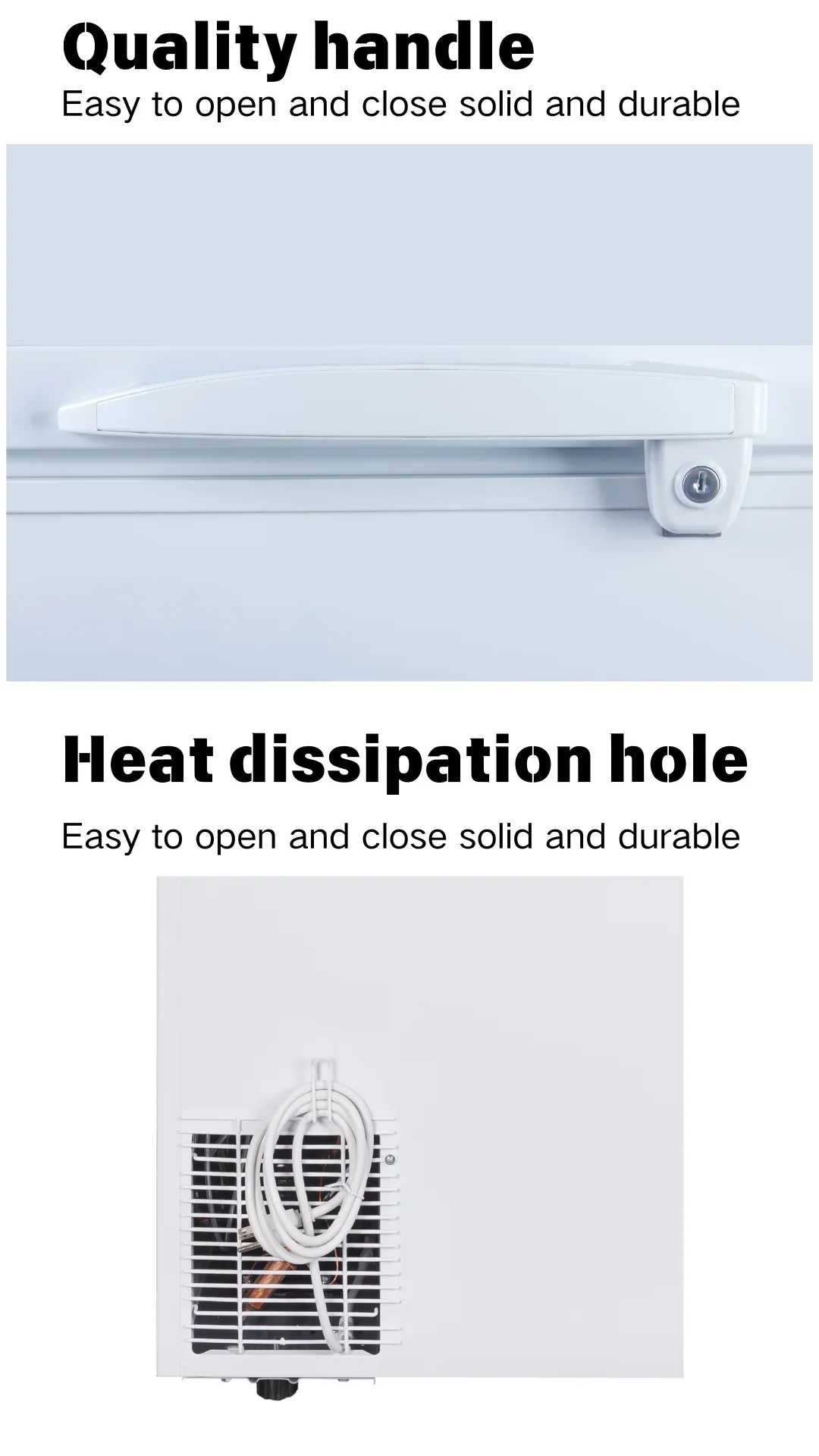 Xiangming Horizontal Freezer, 220 V, 150W - detail 10