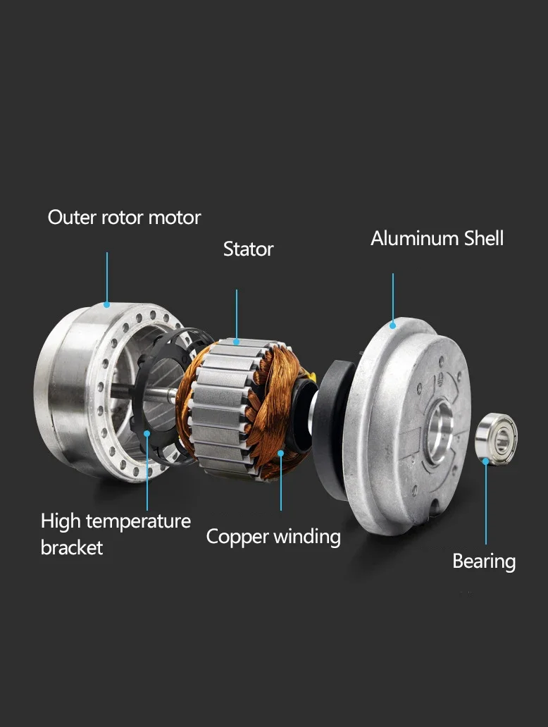 Centrifugal Fan, AC 220V~240V, Plastic - detail 12