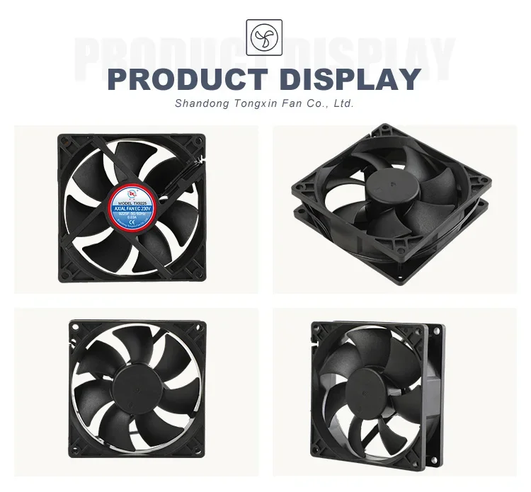 Axial Fan, 110V, 220V, 92x92x25mm - detail 8