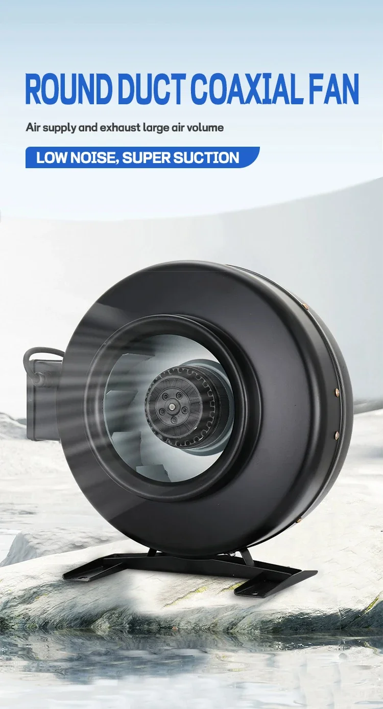 Centrifugal Exhaust Duct Fan, 220~240V, 50/60Hz, 380W, 160 - detail 14
