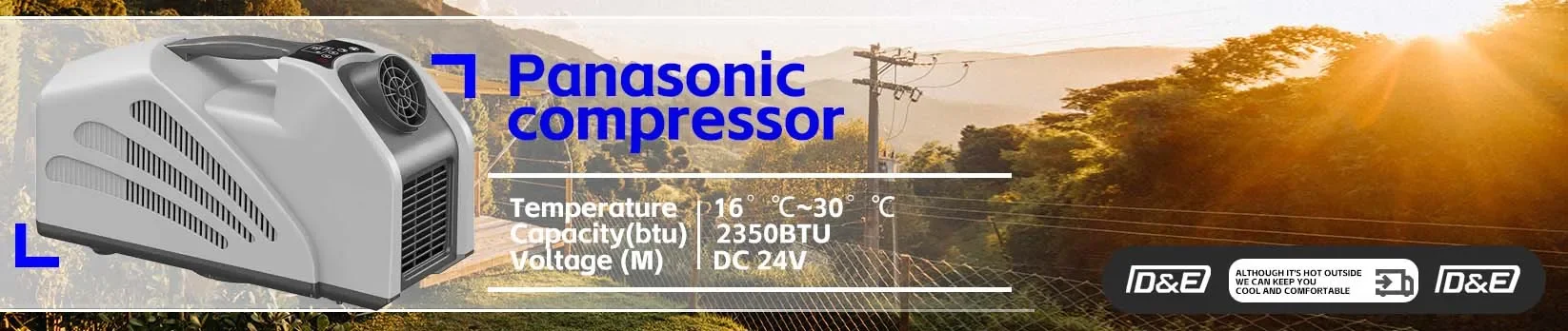 Portable Air Conditioner, 2350, 24V - detail 8