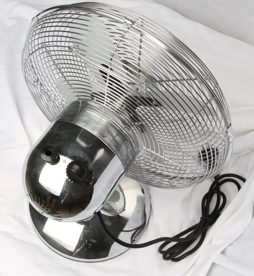 Chrome Table Fan, 220, Electric - detail 10