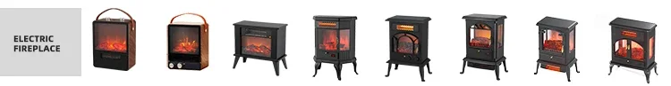 Recessed Electric Space Fireplace, Wall, 750, Plastic - detail 14