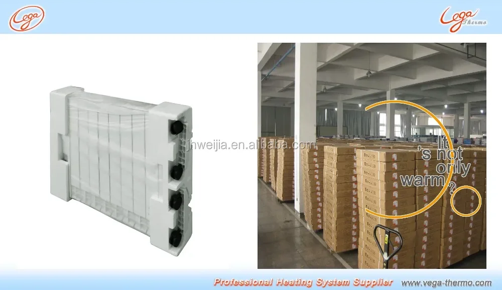Filled Aluminum Room Heater, Wall, 1500 W - detail 6