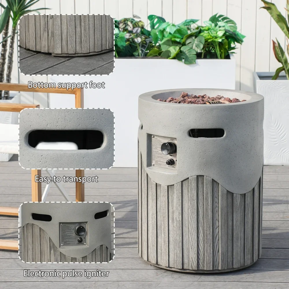 Patio Heater, Portable, Magnesium Oxide, Gargen Furniture - detail 16