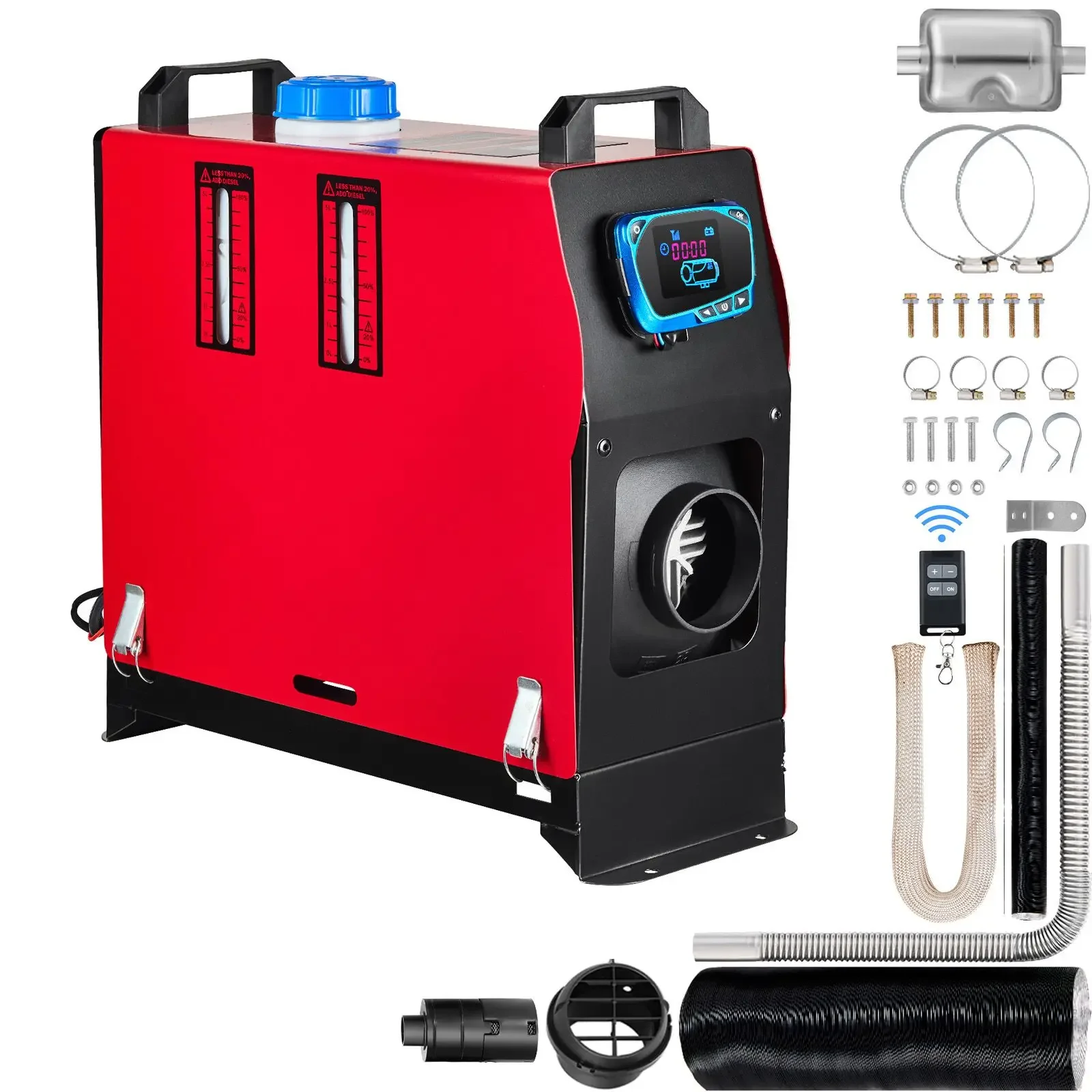 Diesel Parking Heater, 8KW, 12V, 8000W, LCD - detail 2