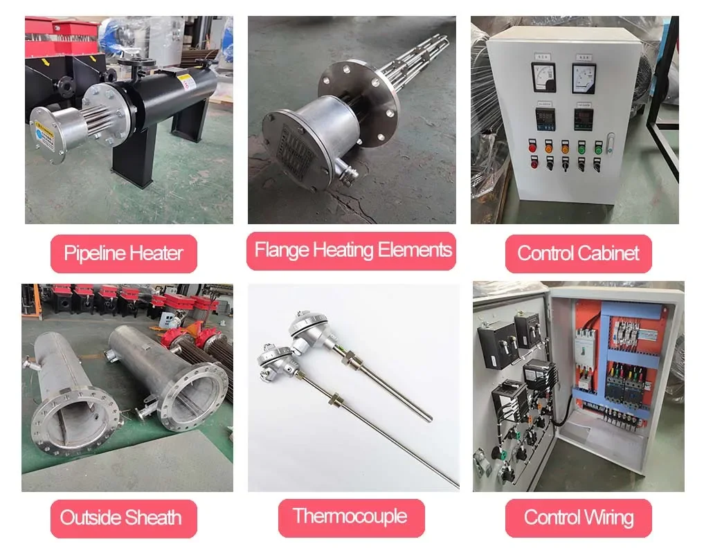 Industrial Custom In-line Heater, 50KW, 110V-600V, Electric - detail 8
