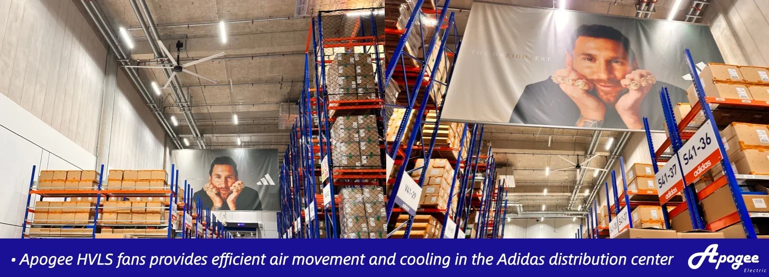 Industrial Ceiling Hvls Fan, 110V, 13600m³ - detail 2