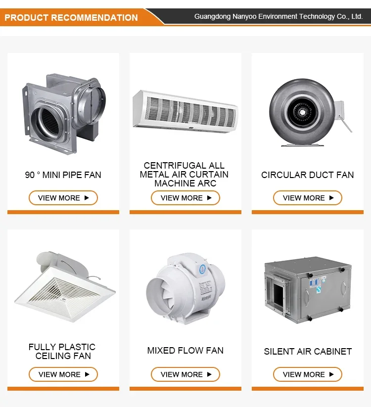 Inline Duct Exhaust Fan, 250mm, 220v 50h, Centrifugal Fan - detail 16
