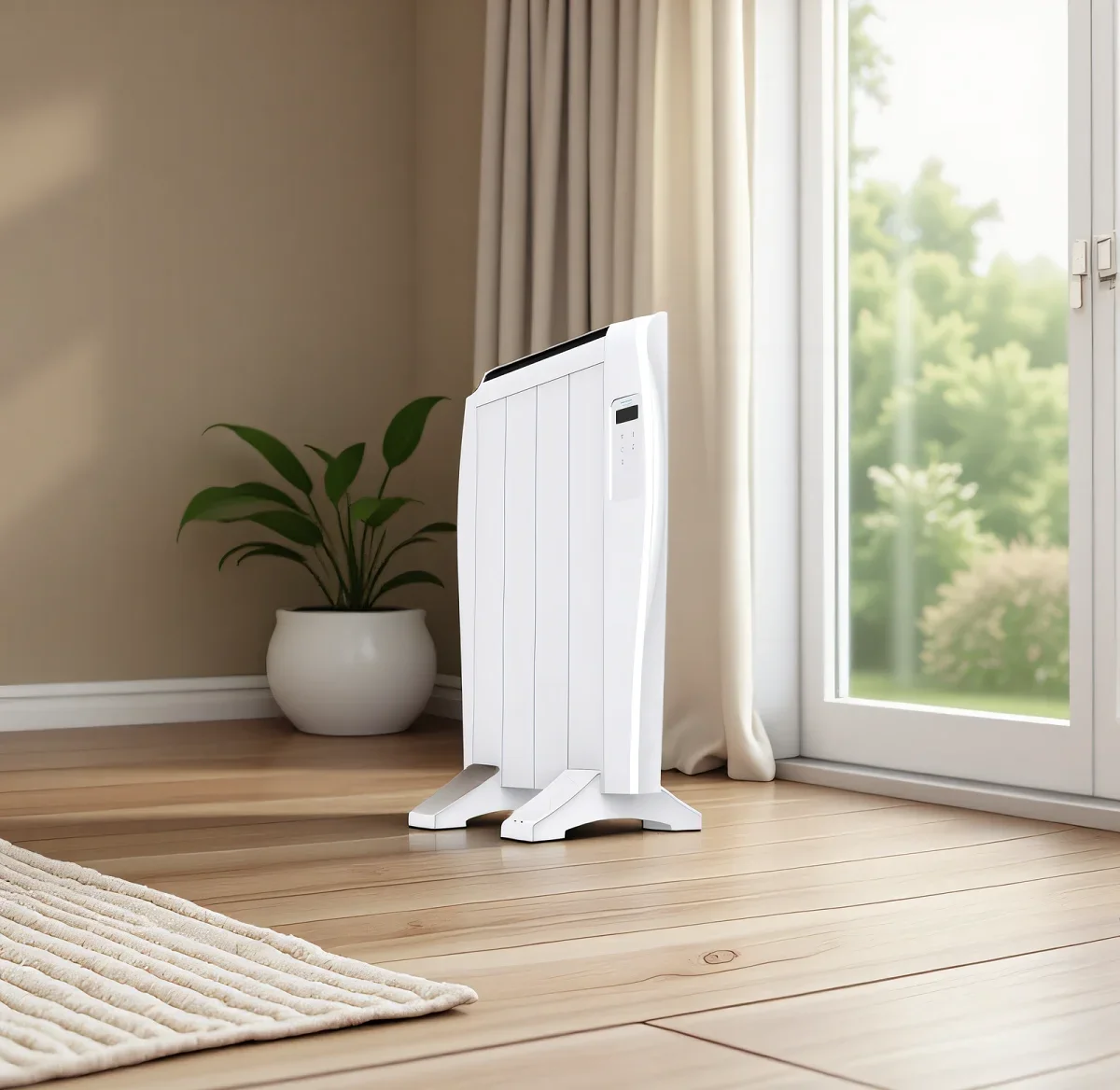 Intelligent Wifi Convector Heater, 600 W, aluminum - detail 2