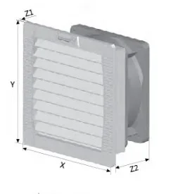 Linkwell Solar Ventilation Fan, Roof, ABS - detail 12