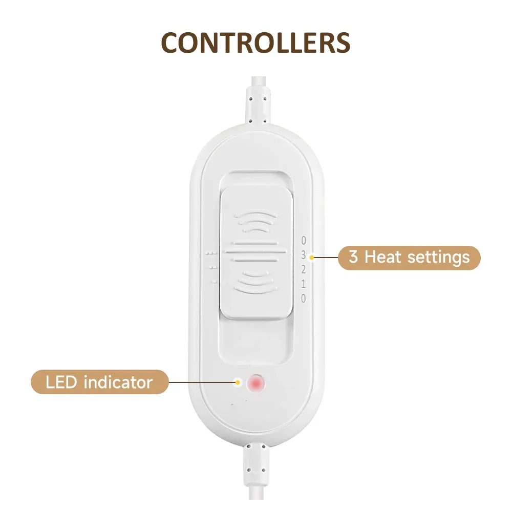 Electric Heating Blanket, 220V, 60, Polyester - detail 16