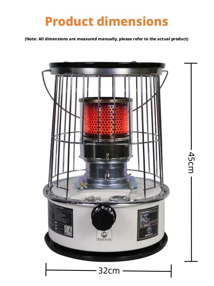 Kerosene Heater, Portable, Stainless, Steel - detail 4