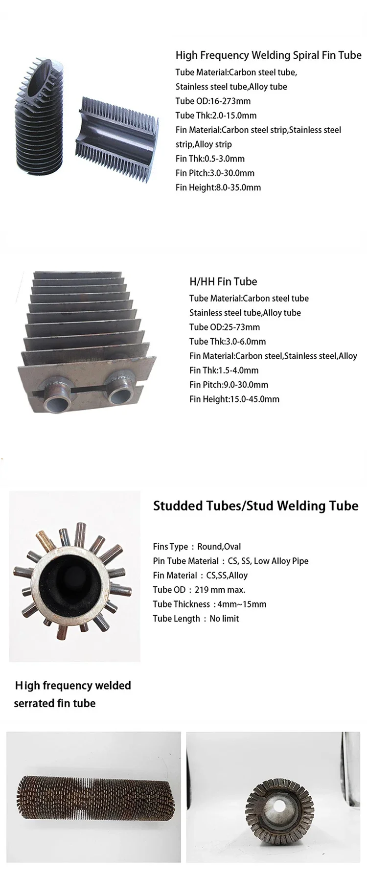 Finned Tube, Cast, Stainless Steel, Fin Tube - detail 4