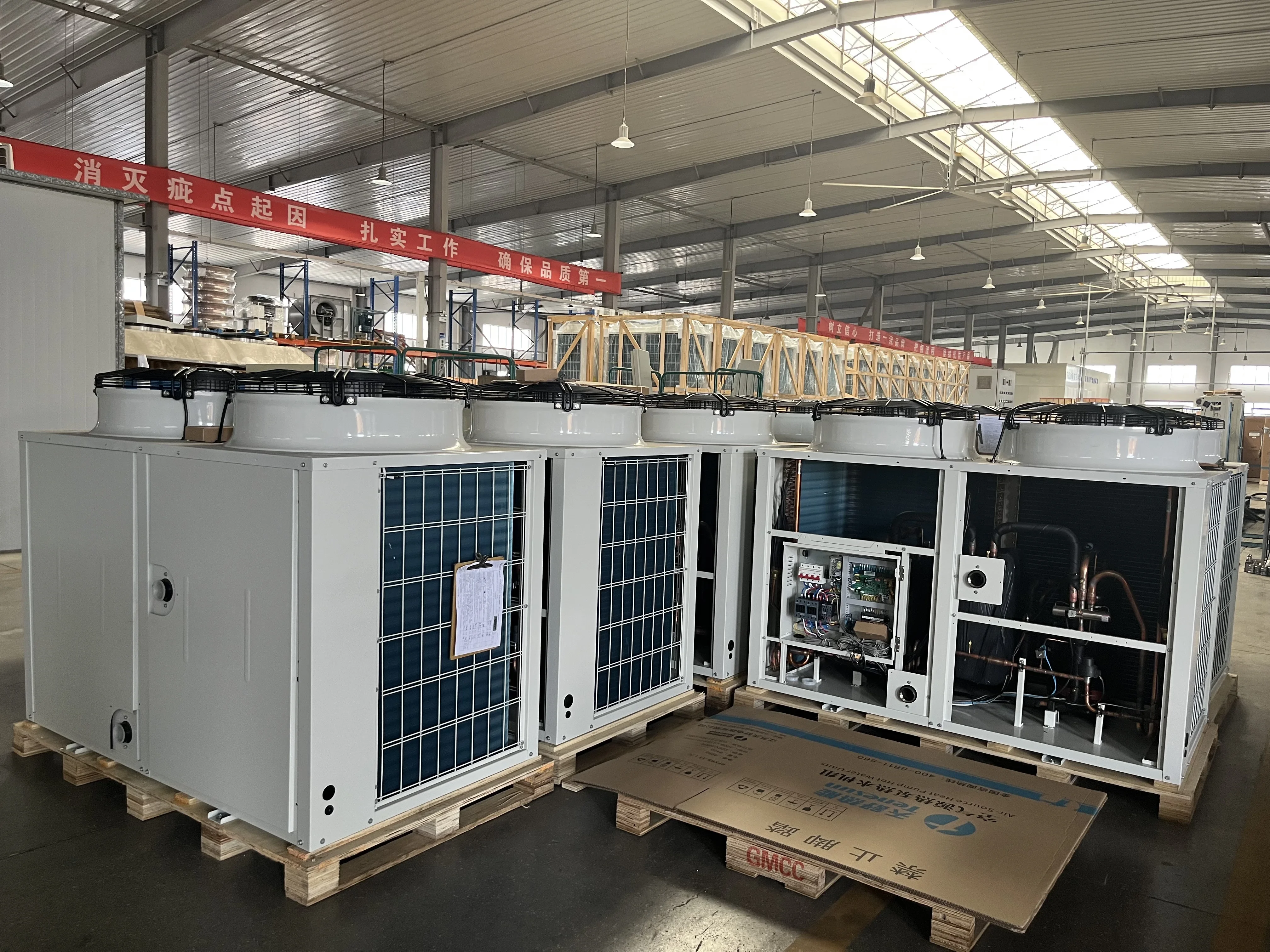 Air Source Heat Pump, R410A, 380 V, Metal - detail 8
