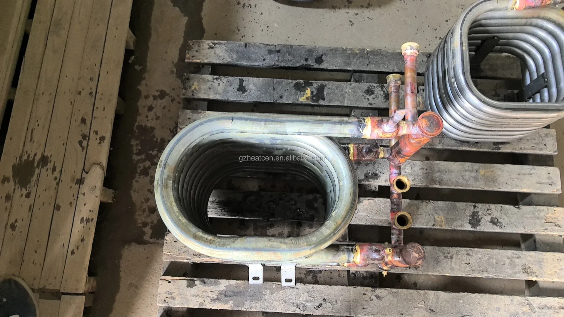 Pipe Water-to-water Heat Exchanger, 220 V, Carbon Steel - detail 4