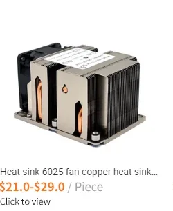 Cpu Cooler, 12V, 3U, Copper - detail 12