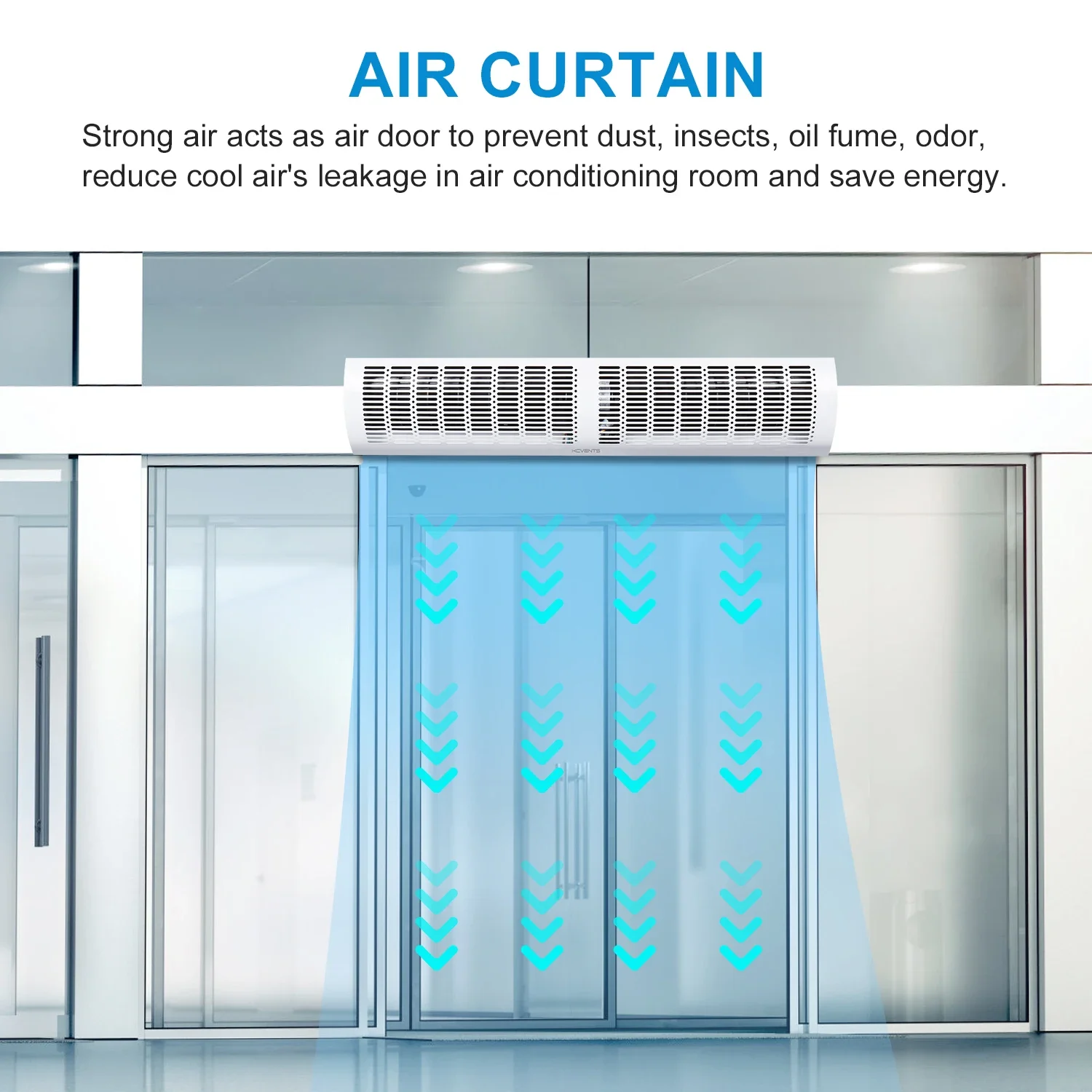 Air Curtain, HVAC, 2000mm - detail 12